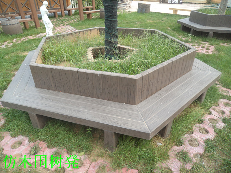 供應仿木圍樹凳