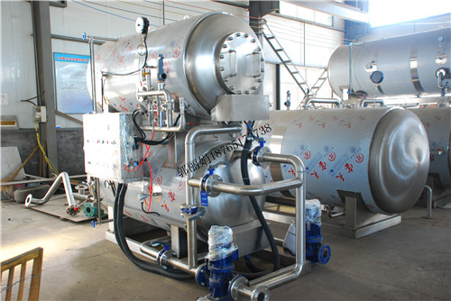 *鍋水浴式*鍋，臥式*鍋