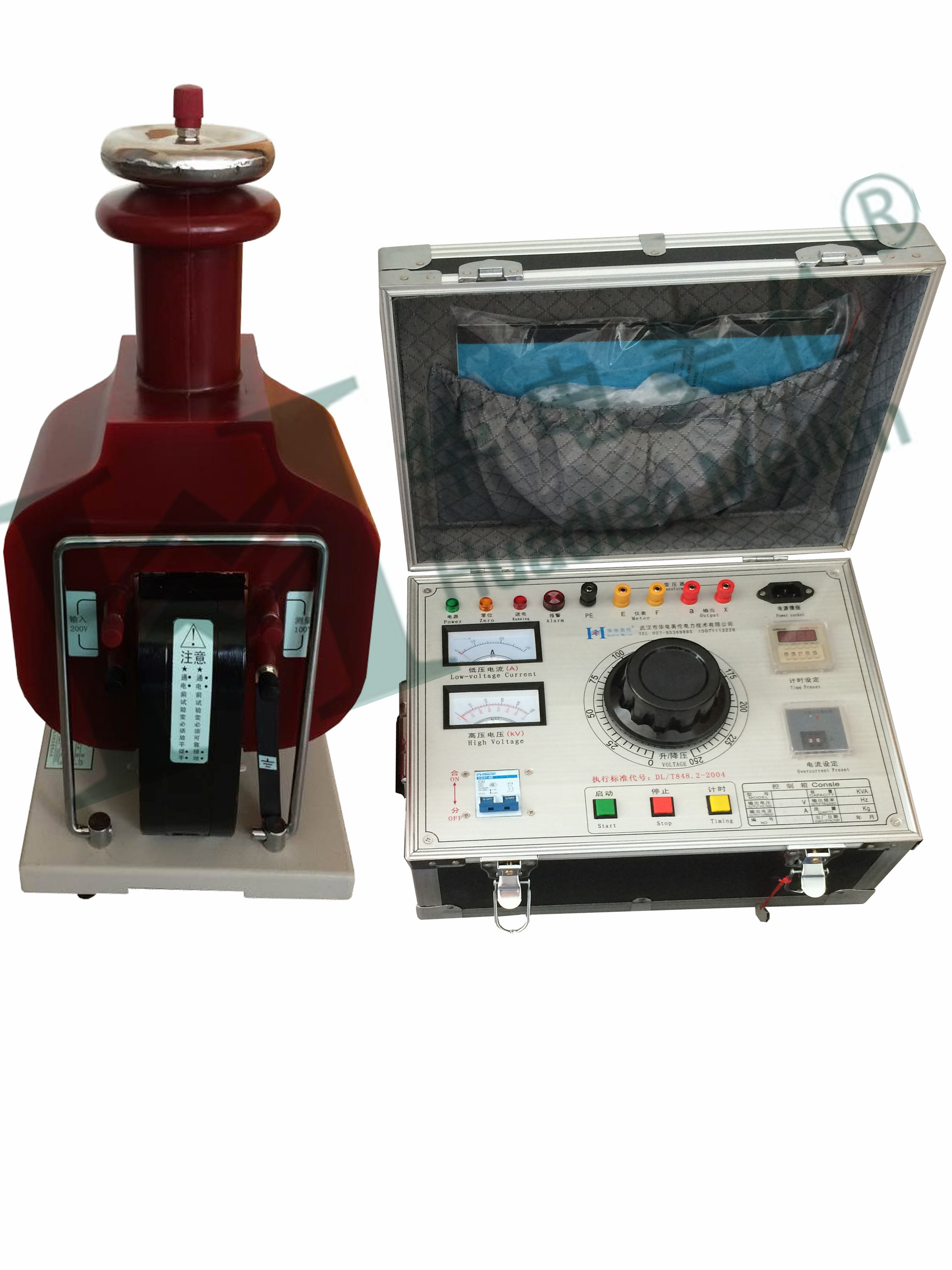 供應(yīng)用于耐壓試驗的GYC-5KVA/50KV干式試驗變壓器