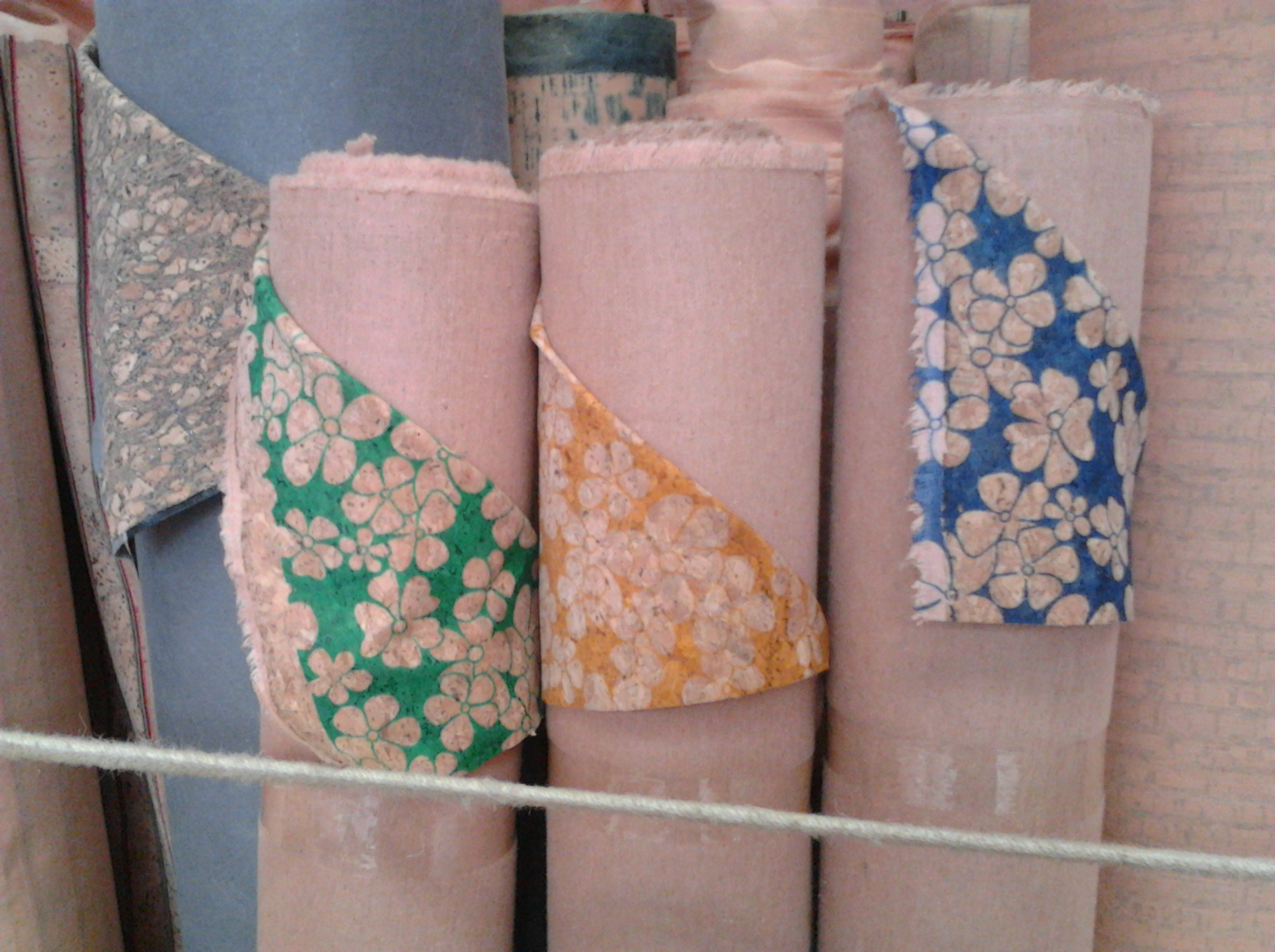 工廠供應 印花軟木皮 *