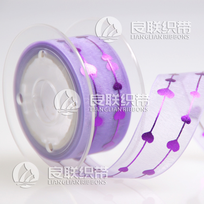 供應(yīng)雪紗織帶印刷來樣定制