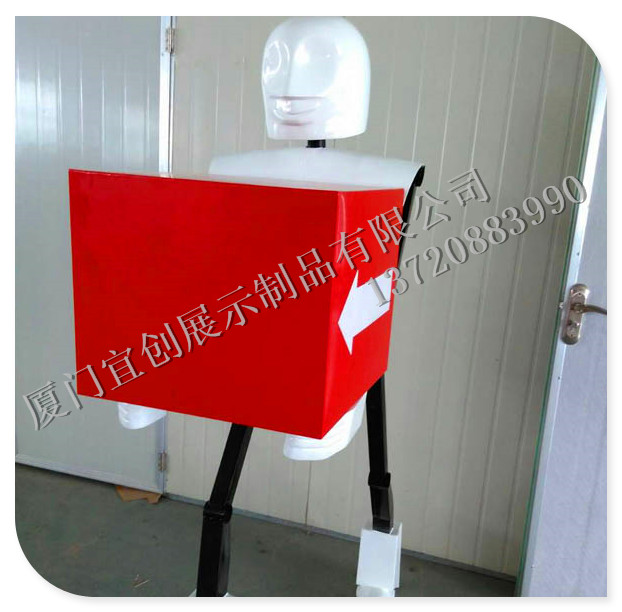 供應(yīng)指引機器人玻璃鋼機器 鐵藝機器人 鐵藝*定做 展示道具 民間工藝