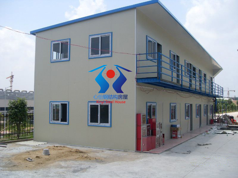 供應(yīng)廣東工地辦公室平頂板房豪華板房