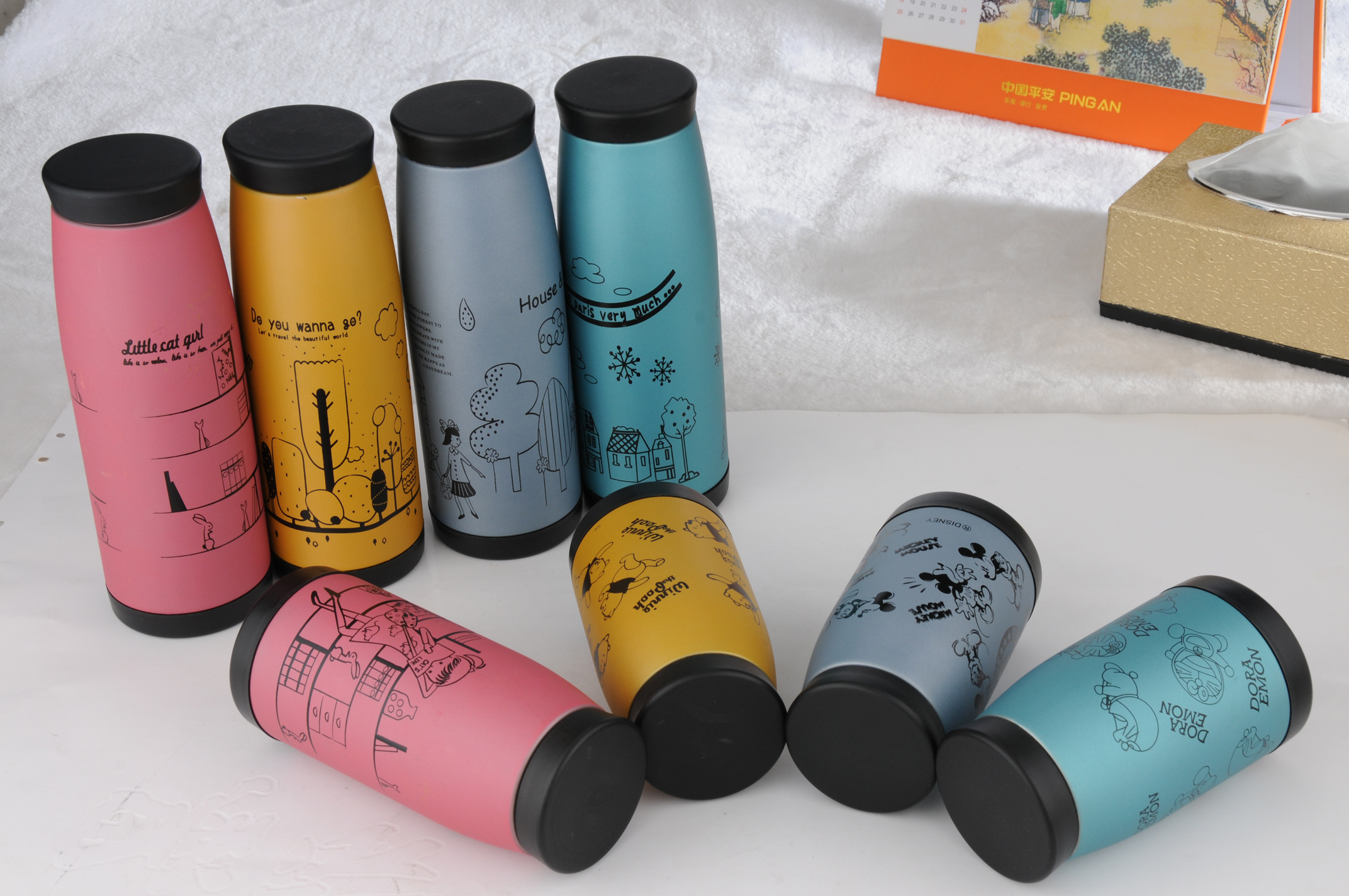 供應(yīng)用于保溫杯的現(xiàn)貨供不銹鋼大肚保溫杯促銷保溫杯