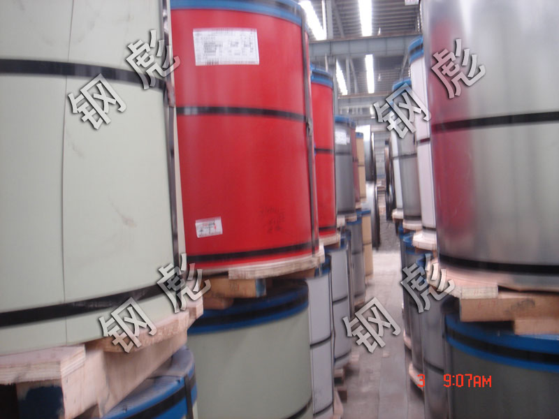 供應(yīng)用于鋼結(jié)構(gòu)廠房的常熟燁輝鍍鋁鋅氟碳彩涂卷板