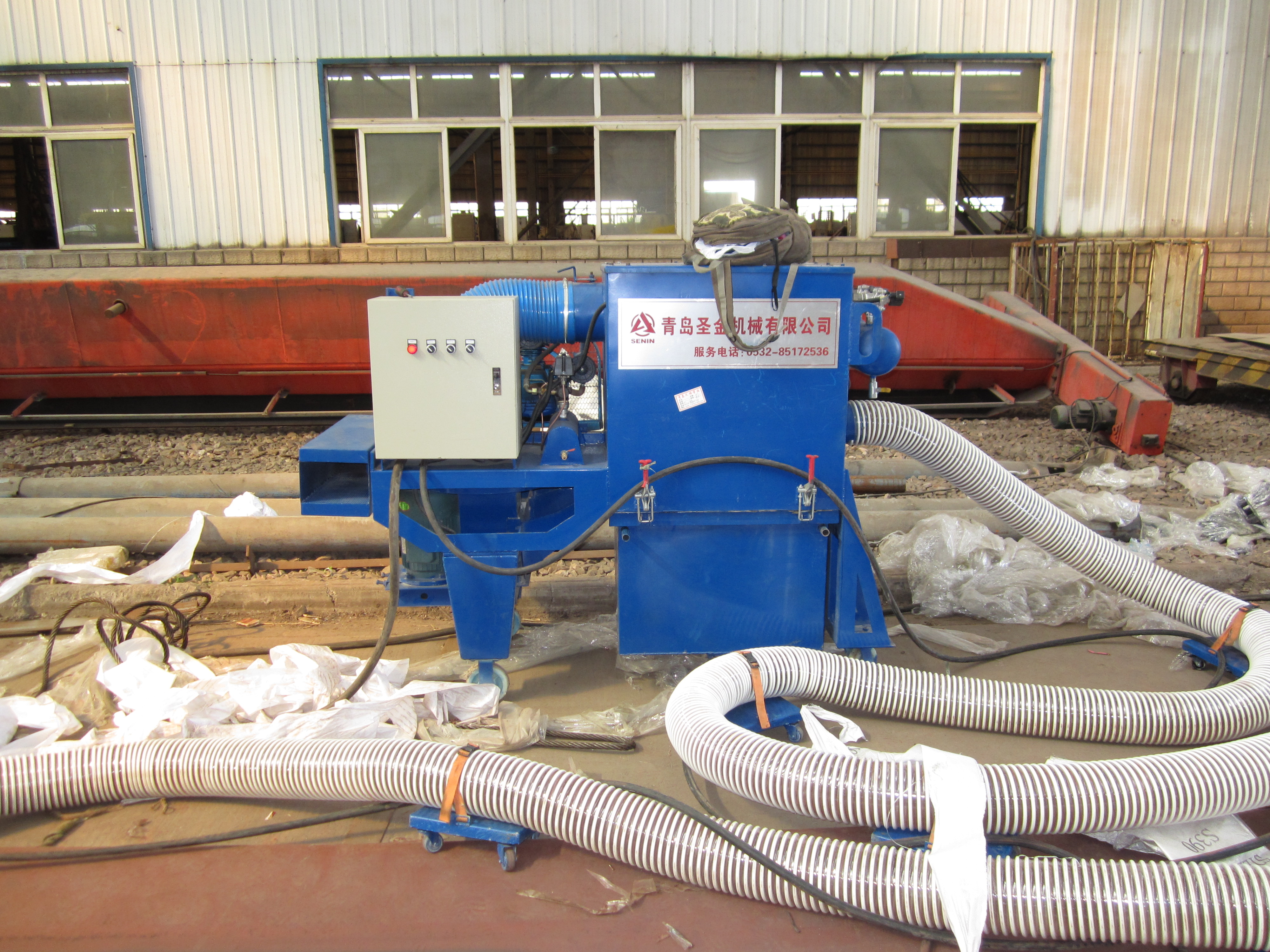 浮漿清理拋丸清理機(jī)瑞麗路面粗化打毛機(jī)水泥路面清路機(jī)青島潤祺