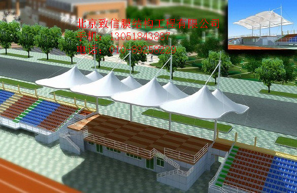 北京宣武區(qū)學校領操臺膜結(jié)構(gòu)制作安