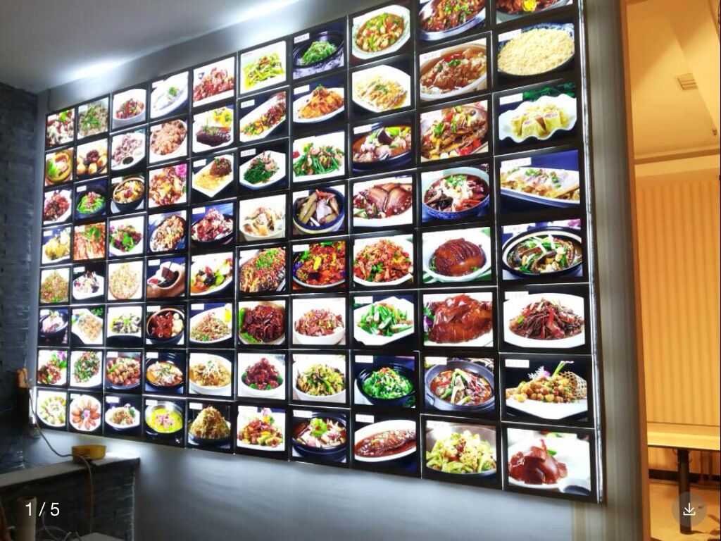 供應(yīng)酒店菜譜燈箱LED水晶菜譜燈箱批發(fā)