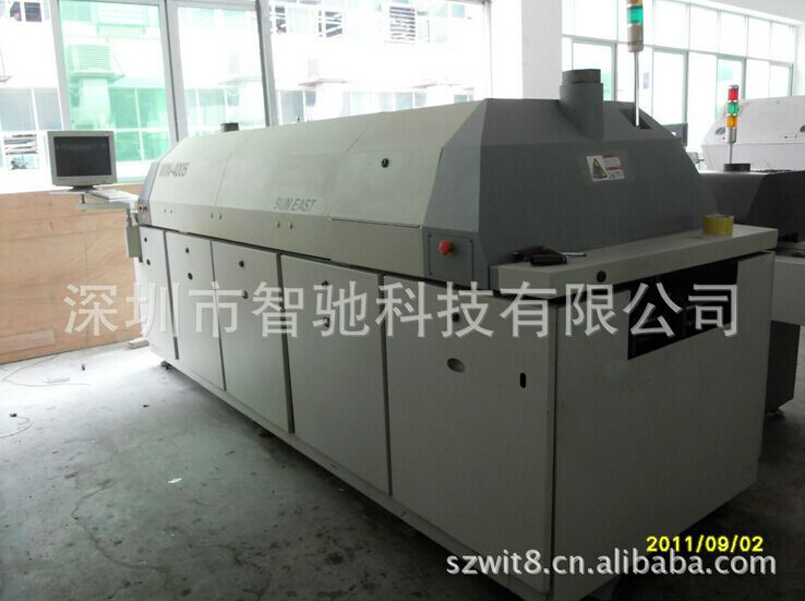 供應(yīng)二手日東五溫區(qū)無鉛回流焊