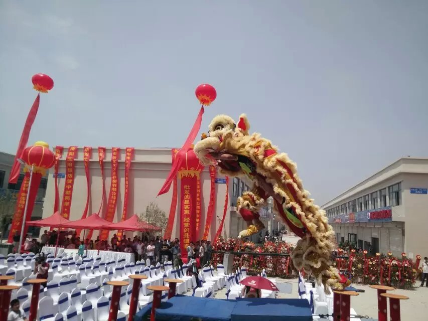 鄭州舞獅醒獅開業(yè)婚禮慶典道具租賃18339934556