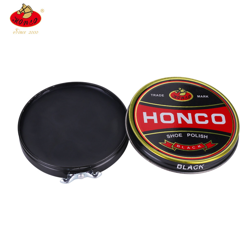 鞋油品牌 不同皮革該用的護(hù)理用品鐵盒固體鞋油