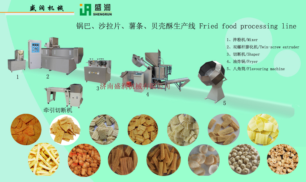 供應面食薯條沙拉片設備