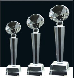 西安水晶獎杯