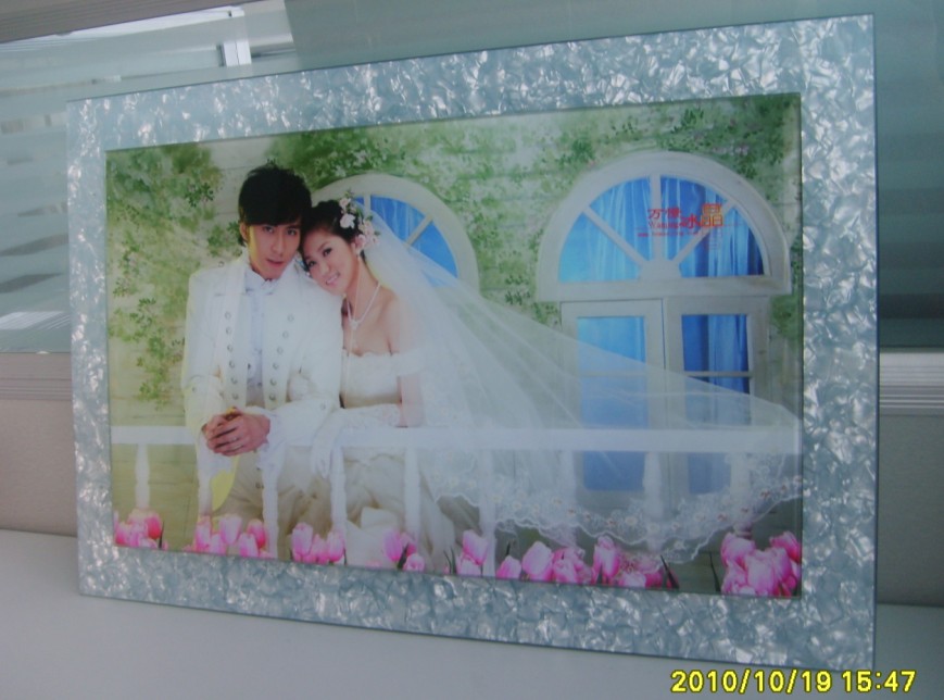 供應(yīng)天津薊縣冰晶畫背景墻