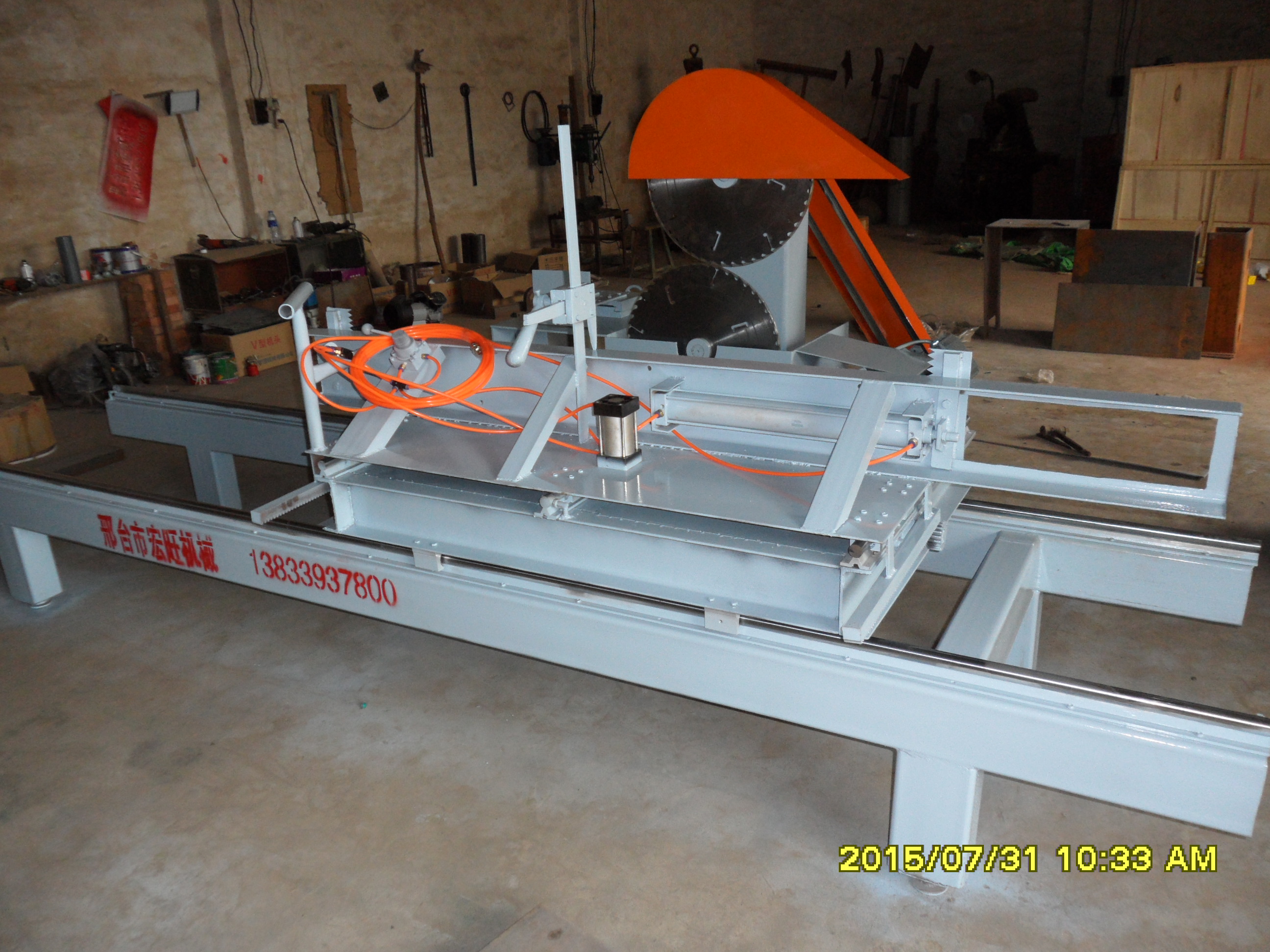 供應(yīng)圓木推臺鋸圖片圓木推臺鋸價格