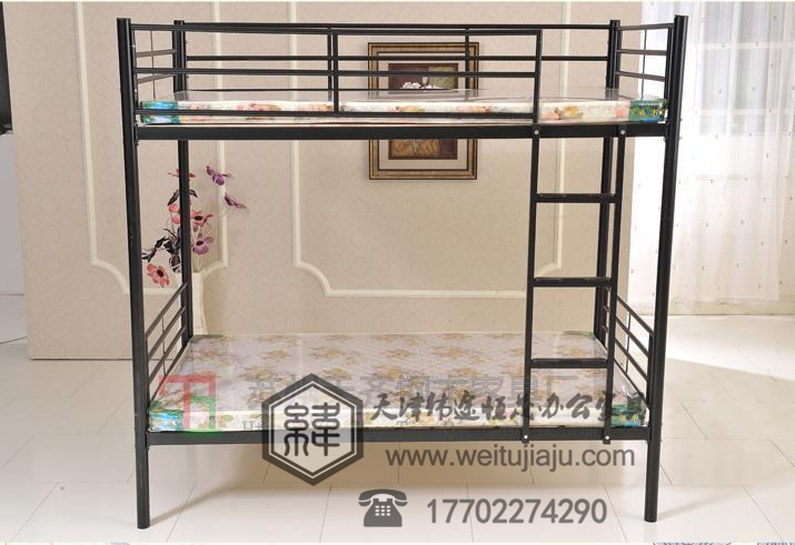 供應(yīng)用于學(xué)校的天津成人上下床雙層床