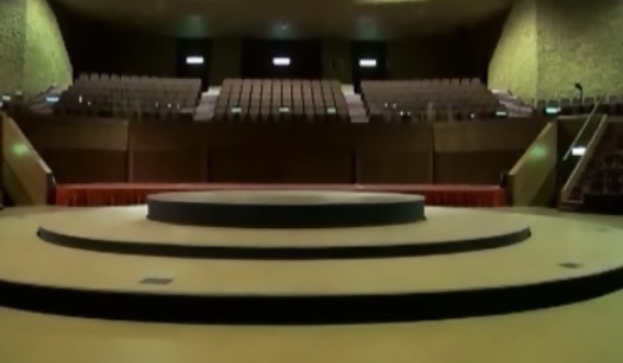 供應液壓升降旋轉舞臺