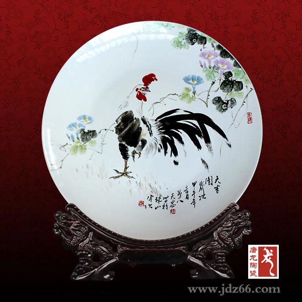 供應(yīng)陶瓷賞盤(pán) 適合送禮的陶瓷賞盤(pán)定做價(jià)格