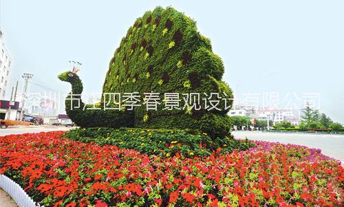 供應(yīng)仿真綠雕    深圳綠雕