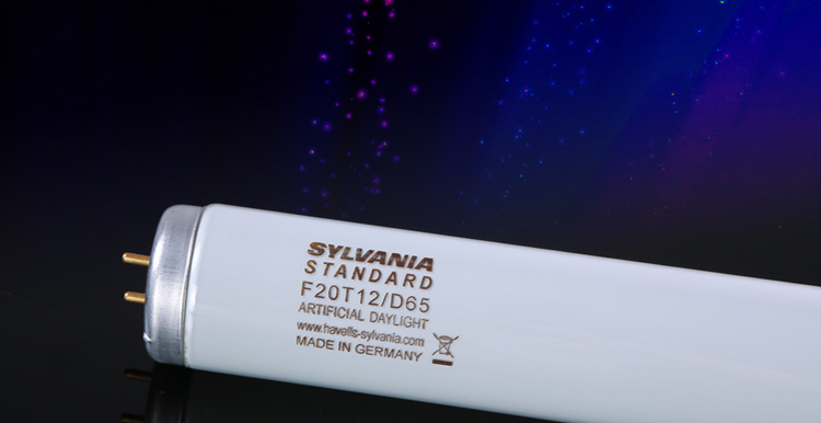 對(duì)色照明的D65燈管 SYLVANIA F20T12/D65