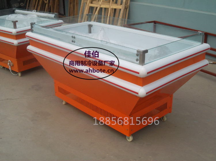 供應(yīng)海鮮保鮮冰臺 超市冰臺黃石哪里有賣的 冰臺廠家定做