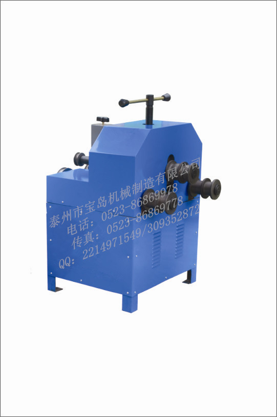 供應寶島牌DWQJ-76多功能滾動彎管機，方管、圓管、矩形管彎管機，液壓彎管機直銷