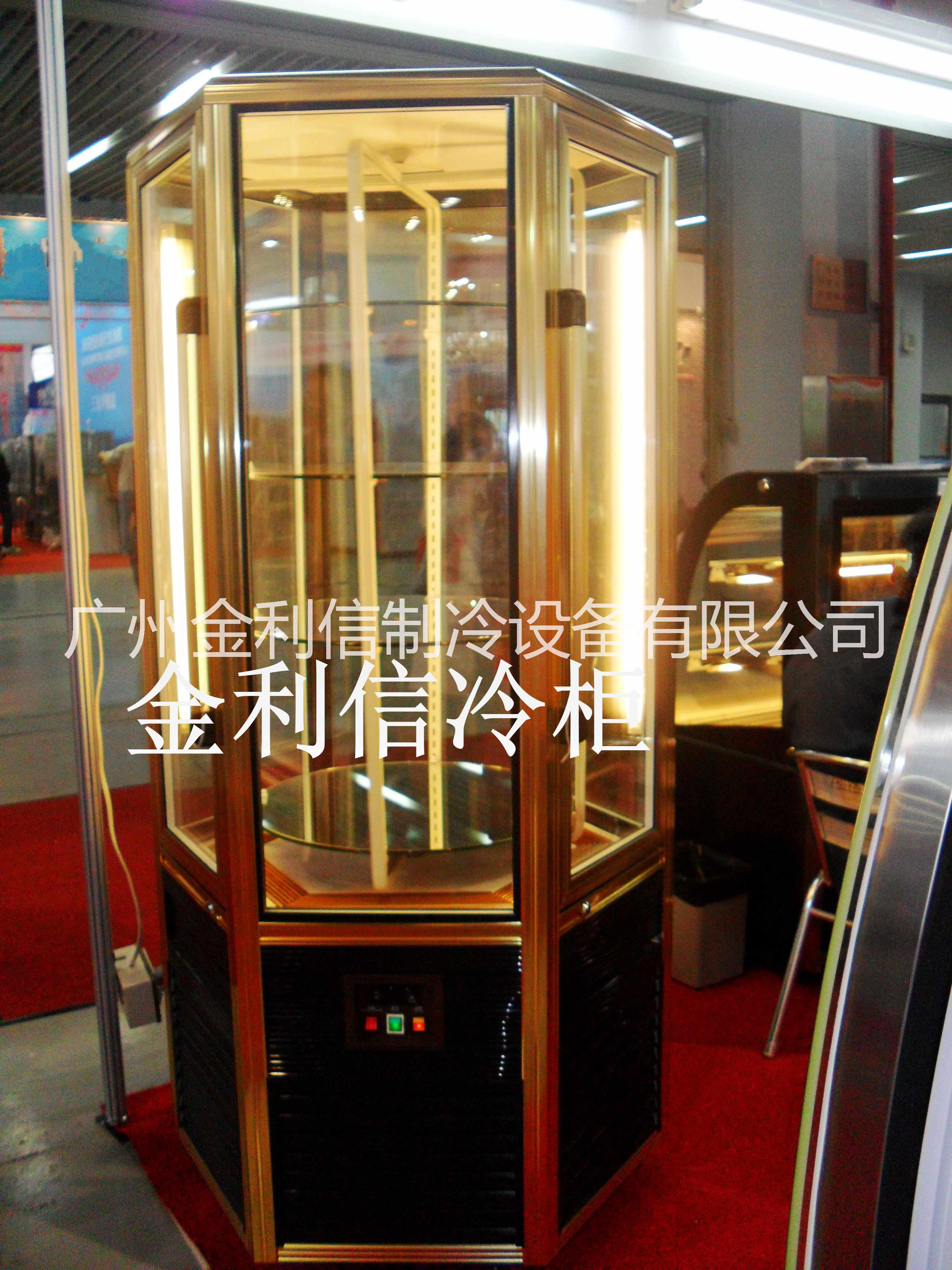 供應(yīng)蟲草冷藏柜，藥材展示柜，六角冷柜