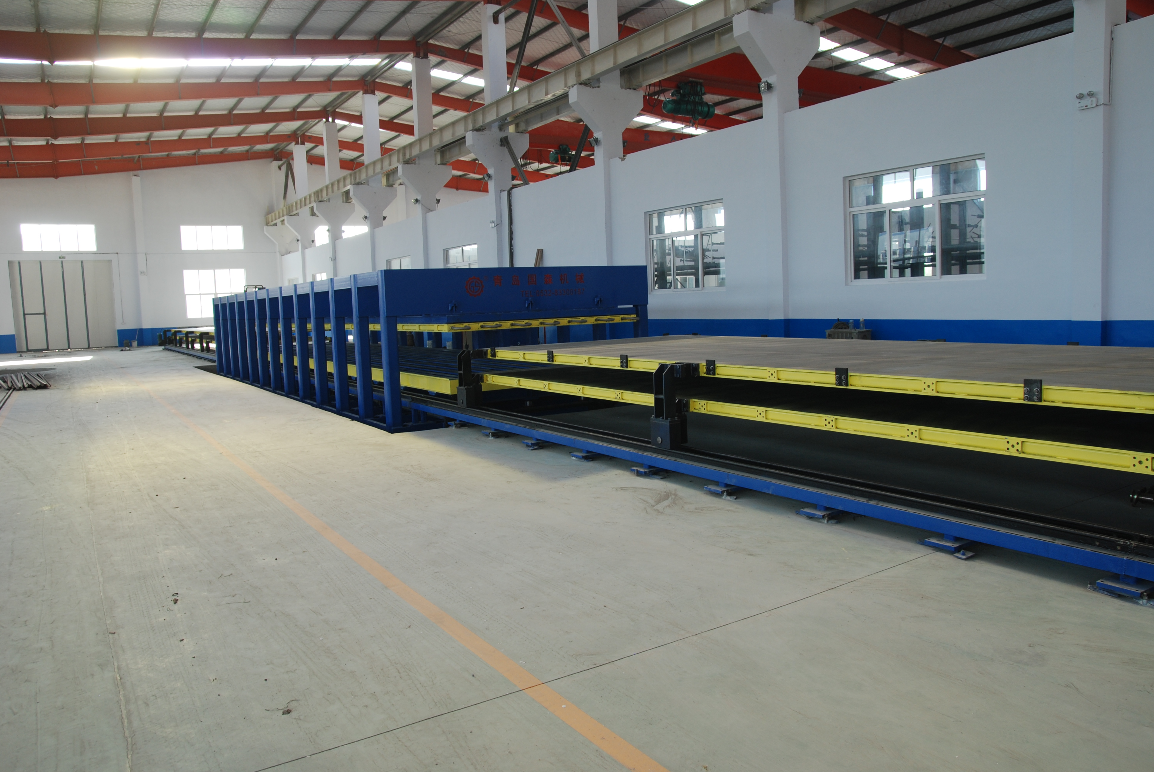 供應(yīng)冷藏保溫車廂板熱壓機(jī)