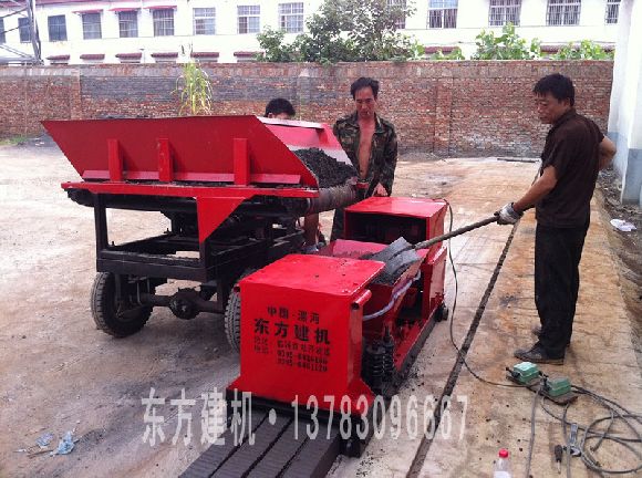 2017新款東方佳德8X8葡萄架機水泥柱子立柱機