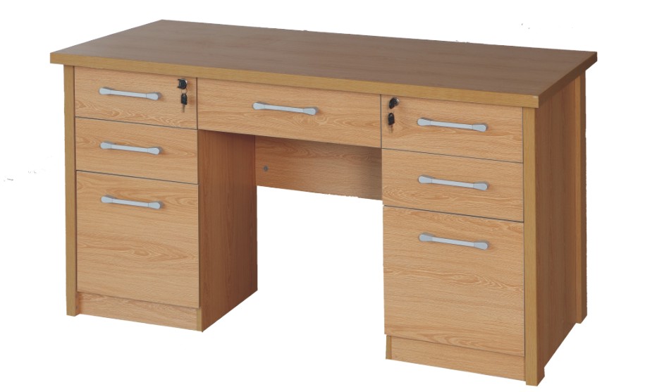 供應(yīng)東莞家具爆款木紋電腦桌