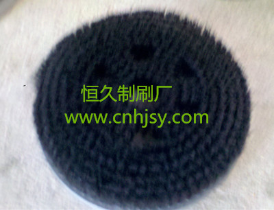 供應(yīng)山東壓力腳毛刷鋼絲圓盤刷磨料絲圓盤刷廠家直銷