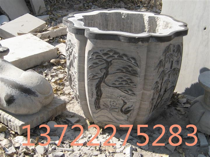 青石仿古做舊拴馬樁廠家仿古石雕