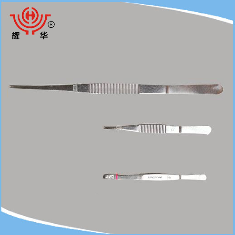 供應化驗室用不銹鋼指鑷12.5cm，生產(chǎn)商直銷 誠信經(jīng)營  質(zhì)優(yōu)價廉 可定制