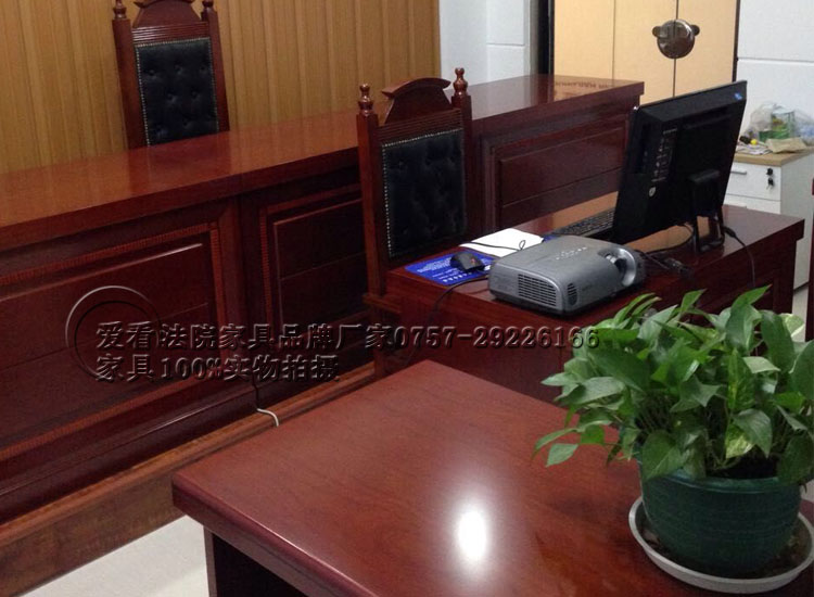供應(yīng)用于辦公的法院辦公家具審判桌椅訴訟桌椅定做