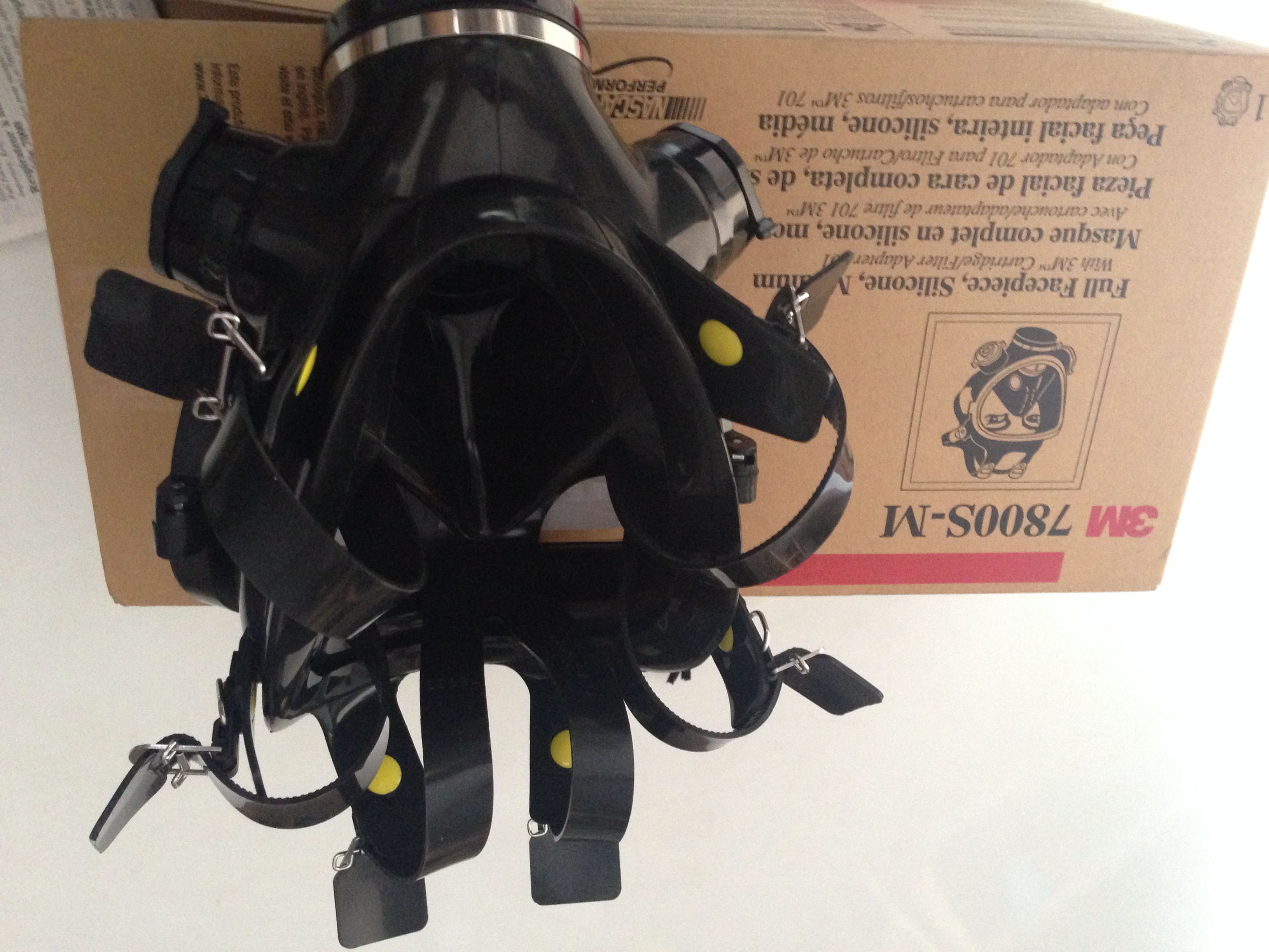 供應(yīng)3M7800硅膠*型防毒面具,3M呼吸防護(hù)面罩7800,3M7800S-M