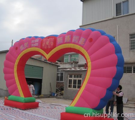 供應福瑞氣模供應 立柱拱門 充氣拱門 拱門訂做 慶典氣模 湖南氣模