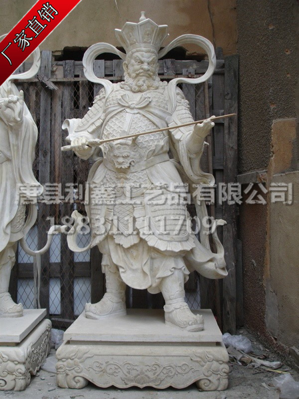 供應(yīng)玻璃鋼神像人物玻璃鋼，四大天王玻璃鋼雕塑，玻璃鋼雕塑廠