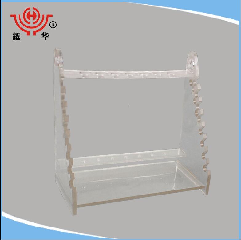 供應(yīng)廠家直銷有機(jī)玻璃梯形移液管架，科學(xué)實驗室儀器 可定制