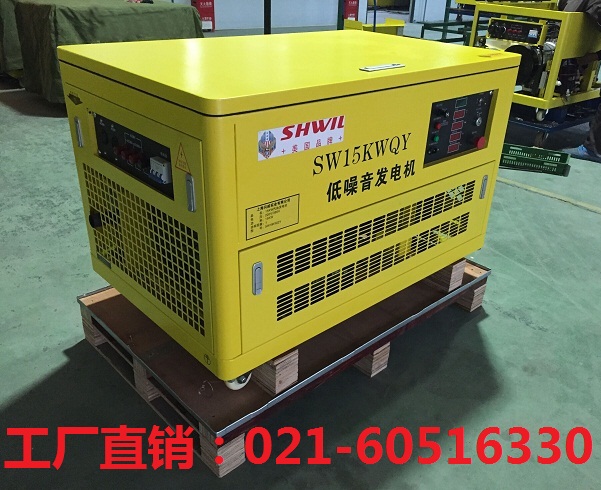 15千瓦三相稀土汽油發(fā)電機(jī),銀行