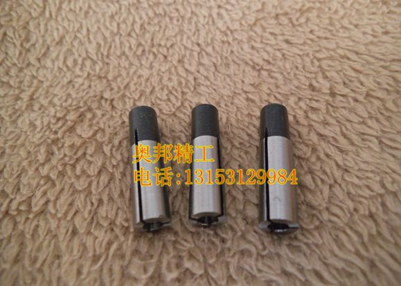 供應(yīng)用于雕刻?hào)|西的6090雕刻機(jī) 刀夾轉(zhuǎn)換套，雕刻刀具轉(zhuǎn)換套6mm-3.175mm 6mm-4mm雕刻機(jī)刀具連接套夾