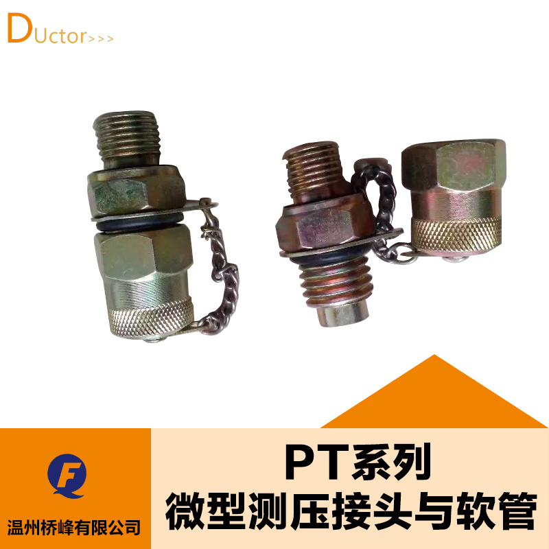 【廠家供應】PT系列微型測壓接頭與軟管 測壓接頭 *
