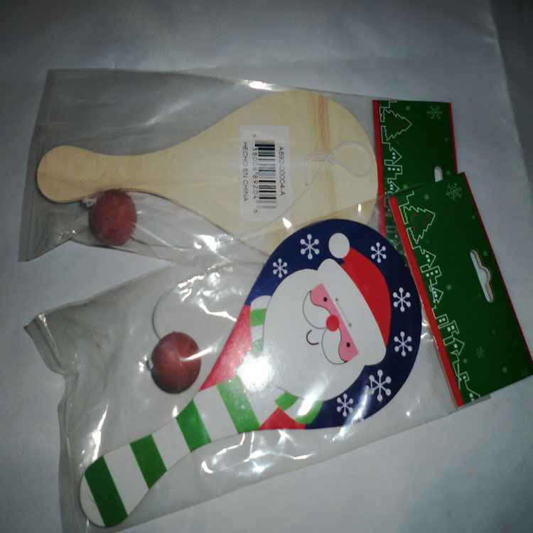 供應(yīng)兒童休閑體育玩具廠家訂制 兒童體育玩具 木質(zhì)球拍+彈力球 科教益智玩具廠家定做