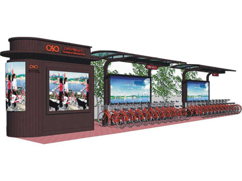 供應(yīng)自行車棚尺寸