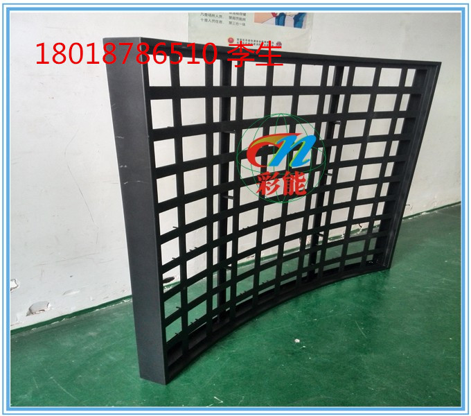 供應(yīng)彩能光電P4室內(nèi)全彩弧形LED顯示屏