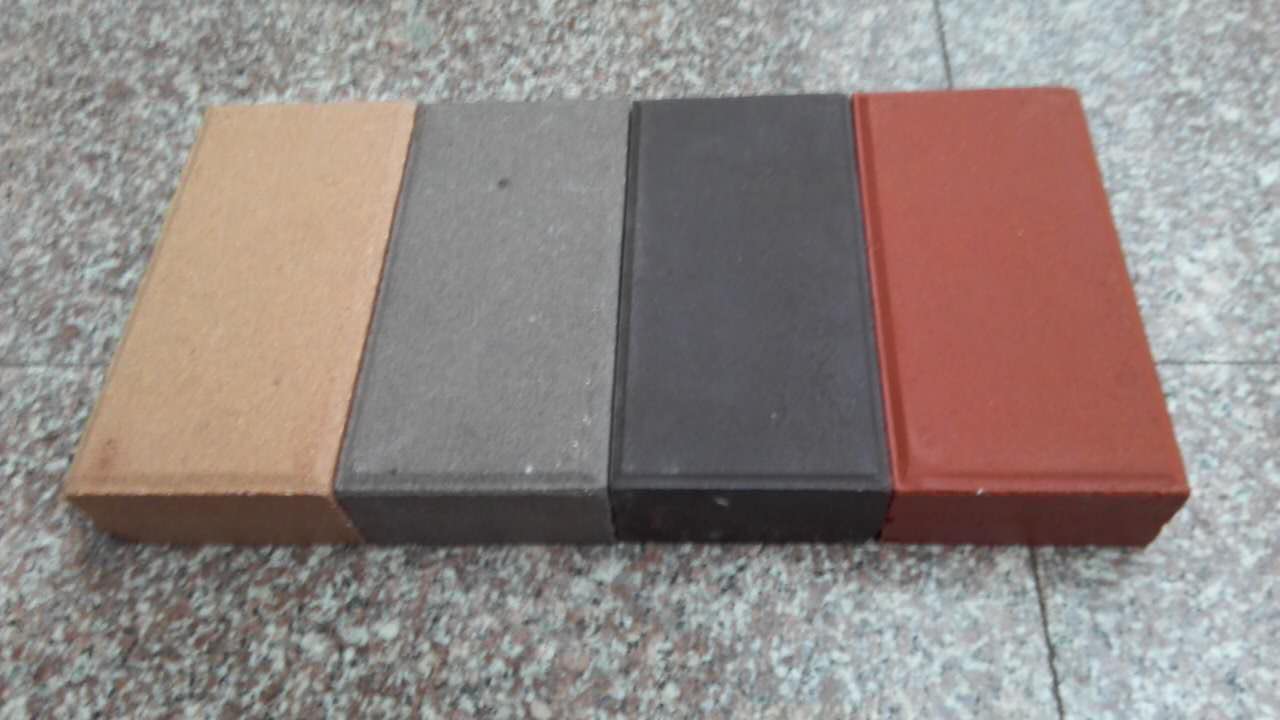 廠家直銷灰色燒結(jié)磚 深灰色陶土磚 *園林景觀磚 道板磚