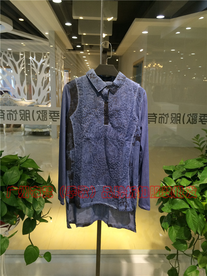 供應(yīng)葵花園棉麻絲麻女裝廣州品牌女裝