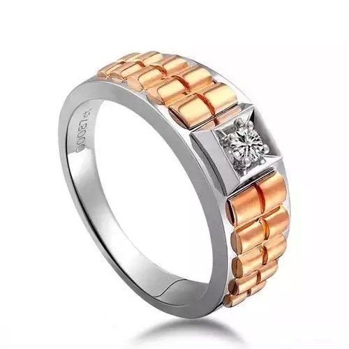 供應(yīng)耀金男戒1