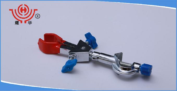 供應(yīng)優(yōu)質(zhì)電鍍兩爪變向*夾（小號），實驗室分析儀器 現(xiàn)貨供應(yīng)