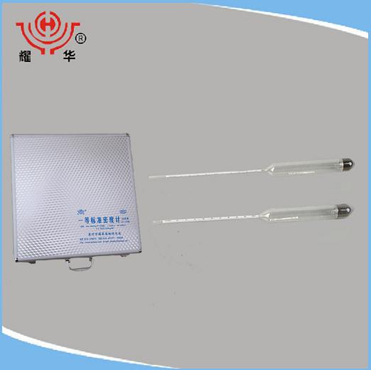 供應(yīng)一等標(biāo)準(zhǔn)密度計(jì)650-2000kg/m3 現(xiàn)貨供應(yīng)、優(yōu)質(zhì)供應(yīng)商【衡水耀華器械儀表廠】