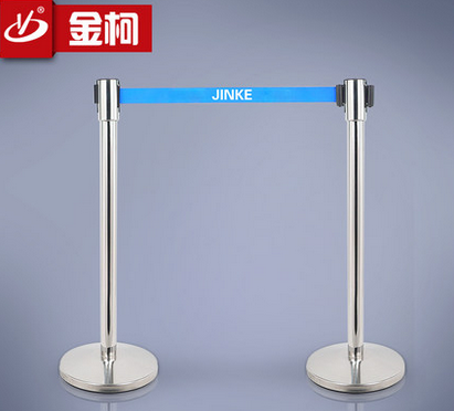 大堂*掛繩警戒欄鈦金禮賓欄金柯欄桿座酒店一米線圍欄定制